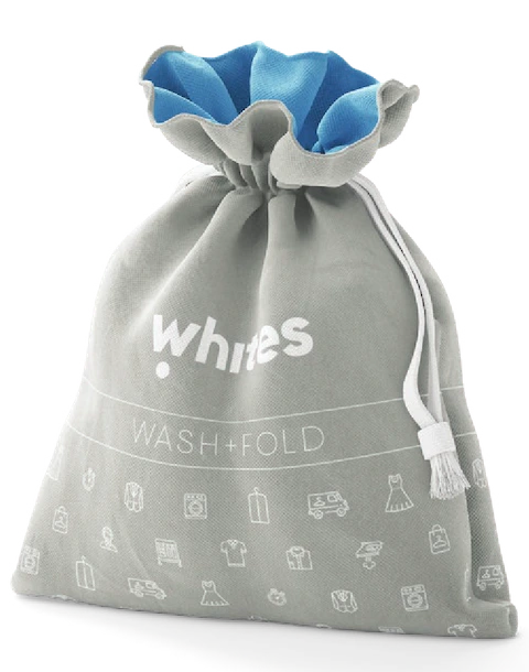Wash & Fold Bag - Whites Laundry